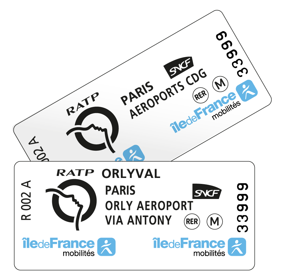 paris ticket airport rail