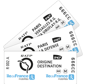 paris ticket origine destination